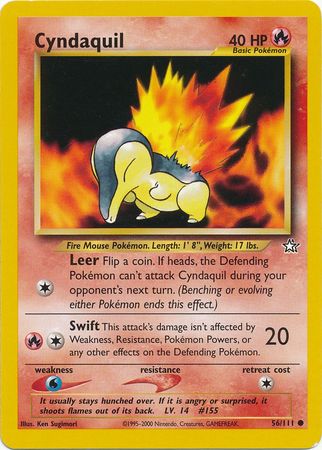 Cyndaquil 56/111-Kantocards