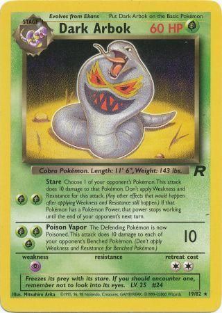 Dark Arbok 19/82-Kantocards