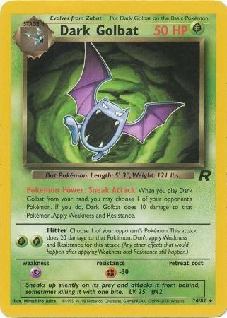 Dark Golbat 24/82-Kantocards