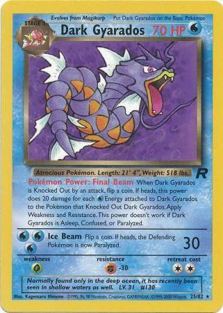 Dark Gyarados 25/82-Kantocards