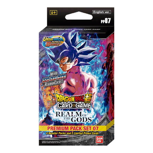Premium Pack Set Dragon ball Realm of the Gods-Kantocards