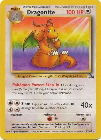 Dragonite 19/62-Kantocards