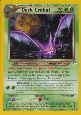 Dark Crobat 2/105-Kantocards