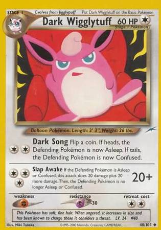 Dark Wigglytuff 40/105-Kantocards