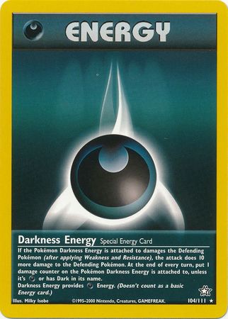Darkness Energy 104/111-Kantocards