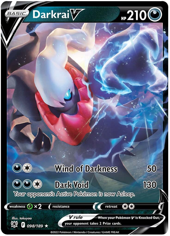 Darkrai V 098/189-Kantocards