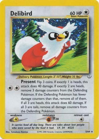 Delibird 5/64-Kantocards