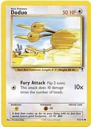 Doduo 71/110-Kantocards