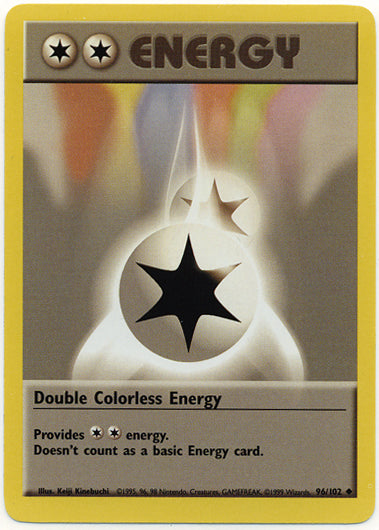 Double Colorless Energy 96/102-Kantocards