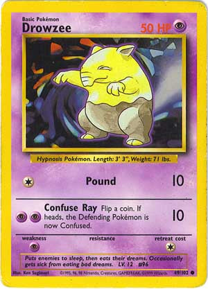 Drowzee 49/102-Kantocards