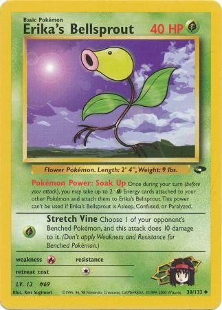 Ericka's Bellsprout 38/132-Kantocards