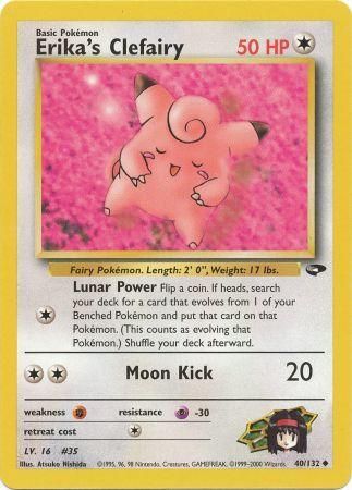 Ericka's Clefairy 40/132-Kantocards