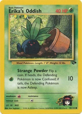 Ericka's Oddish 70/132-Kantocards