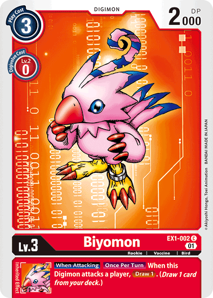 Biyomon EX1-002-Kantocards