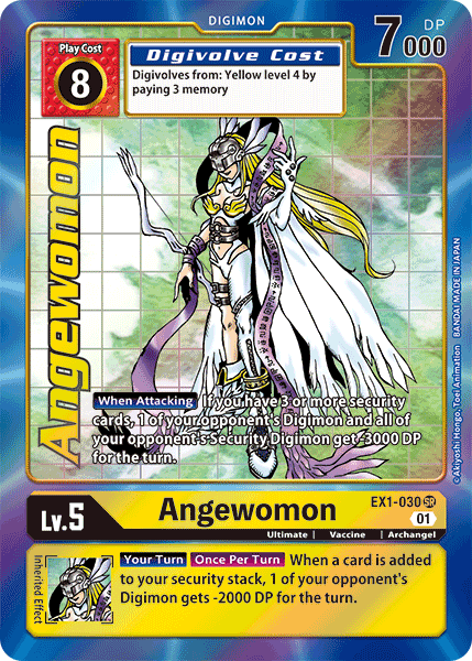 Angewomon EX1-030 Arte Alterno-Kantocards