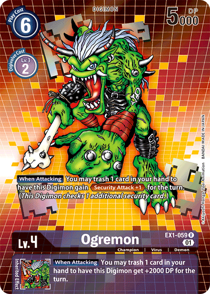 Ogremon EX1-059 Arte Alterno-Kantocards