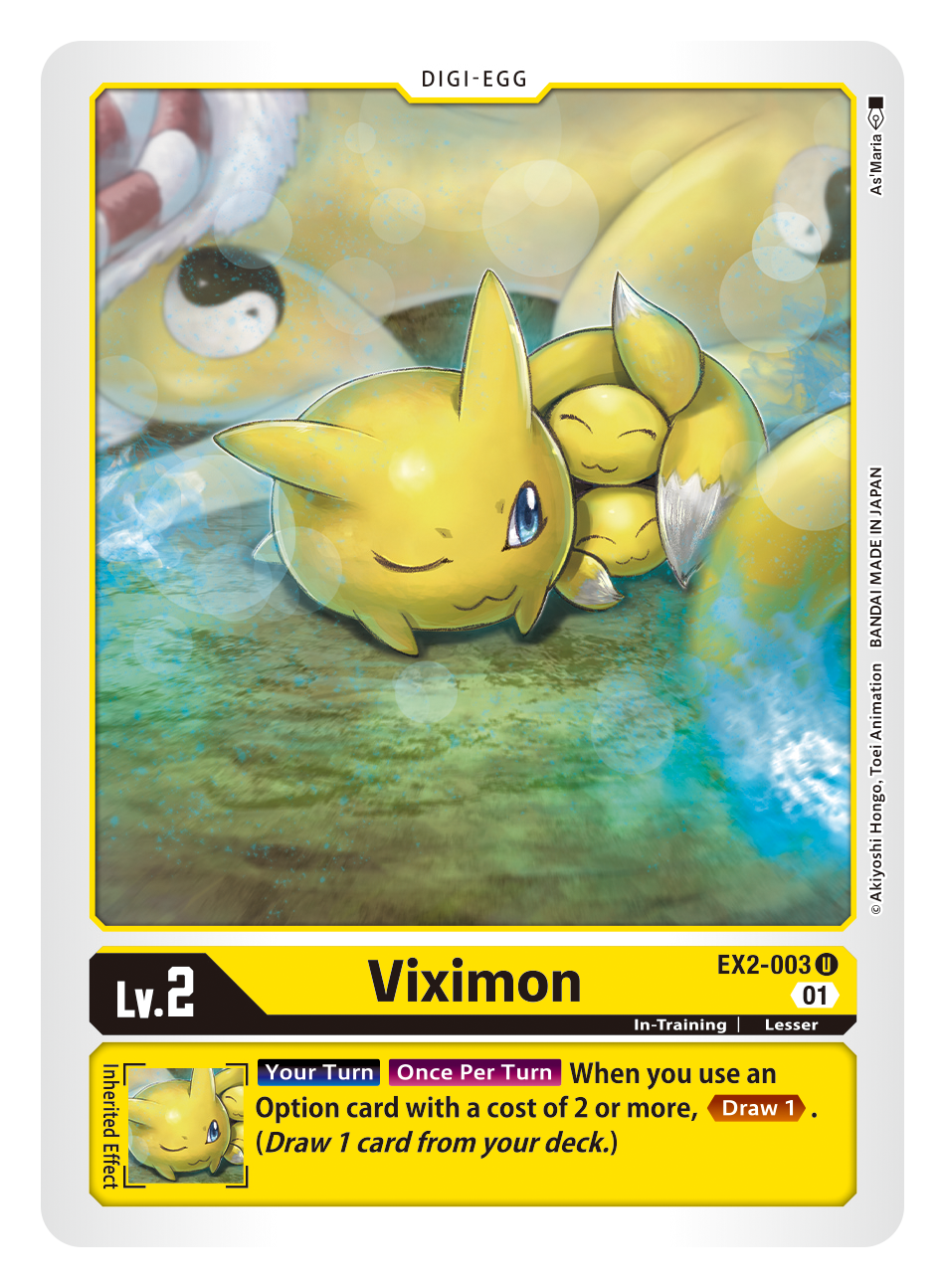 Viximon EX2-003-Kantocards