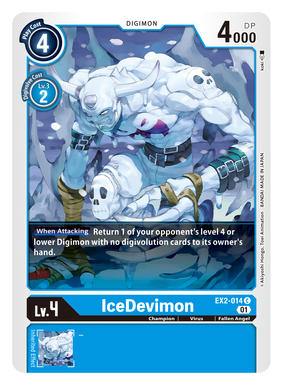 IceDevimon EX2-014-Kantocards