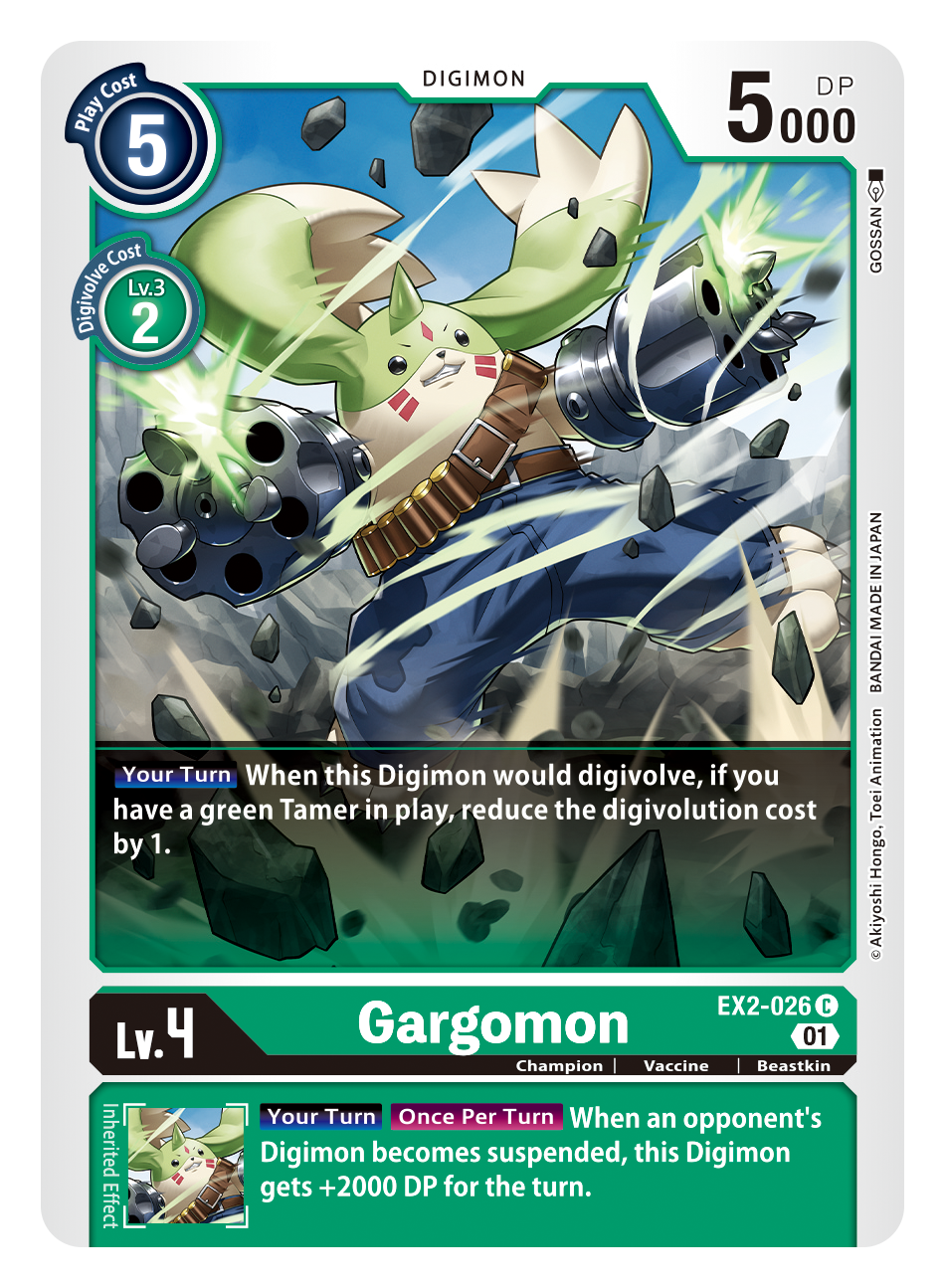 Gargomon EX2-026-Kantocards