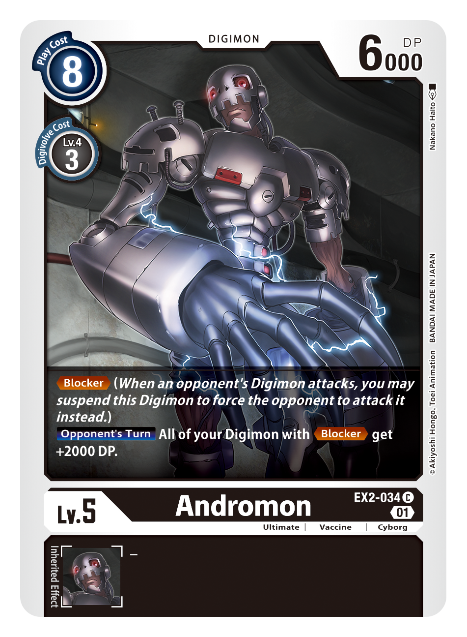 Andromon EX2-034-Kantocards