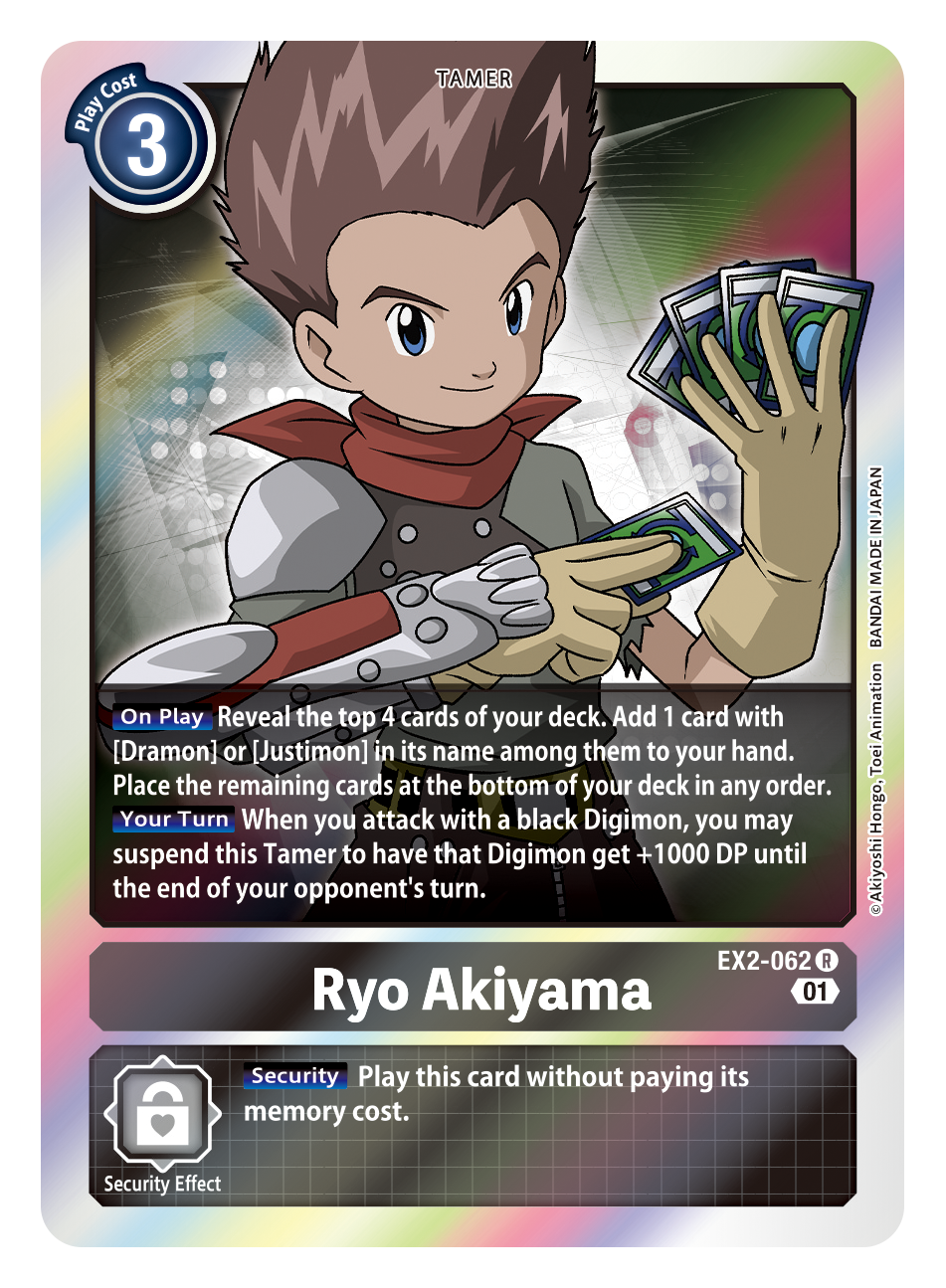 Ryo Akiyama EX2-062-Kantocards