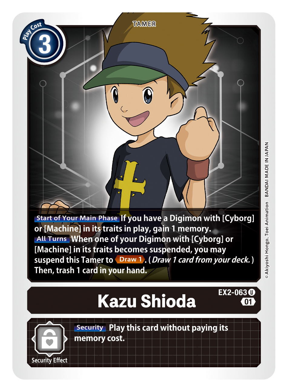 Kazu Shioda EX2-063-Kantocards