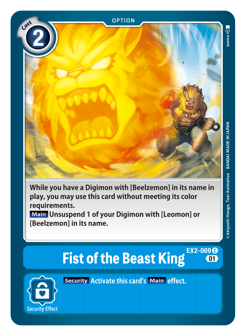 Fist of the Beast King EX2-069-Kantocards
