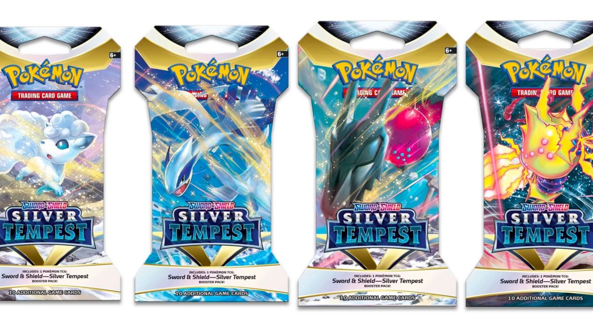 Sleeved Booster Silver Tempest-Kantocards