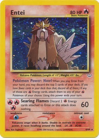 Entei 6/64-Kantocards