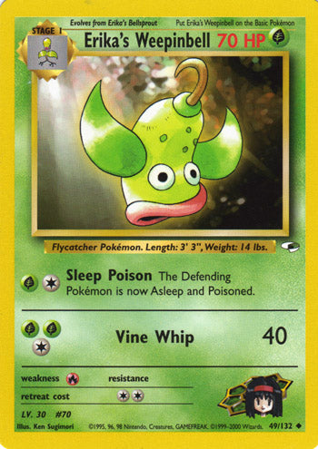 Ericka's Weepinbell 49/132-Kantocards