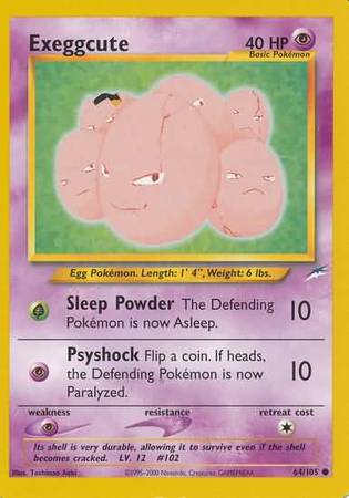 Exeggcute 64/105-Kantocards