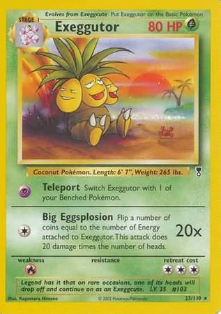 Exeggutor 23/110-Kantocards