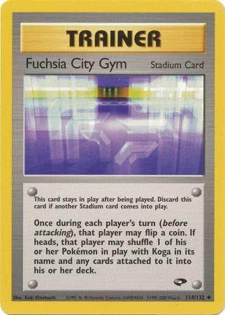 Fuchsia City Gym 114/132-Kantocards