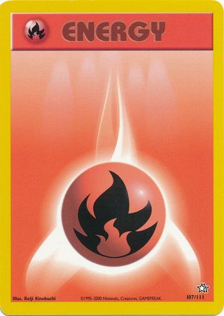 Fire Energy 107/111-Kantocards