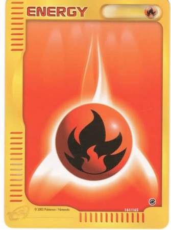 Fire Energy 161/165-Kantocards