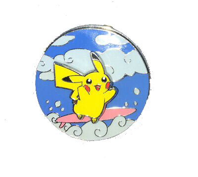 Doble Pin Celebrations Surfing & Flying Pikachu-Kantocards