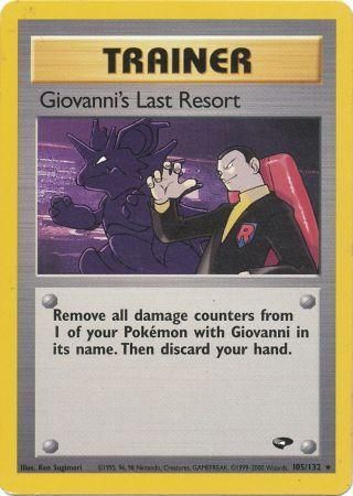 Giovanni's Last Resort 105/132-Kantocards