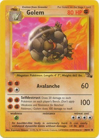 Golem 36/62-Kantocards