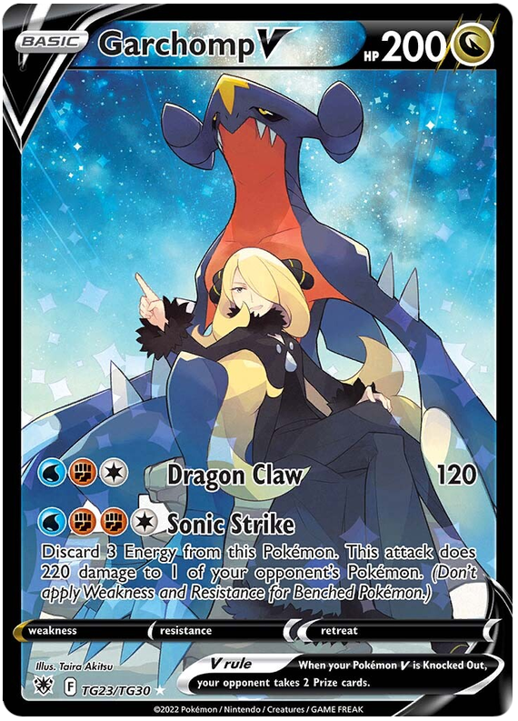 Garchomp V TG23/TG30-Kantocards