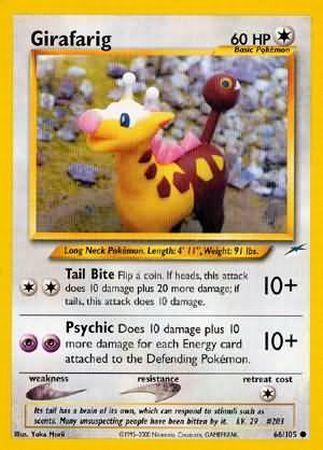 Girafarig 66/105-Kantocards
