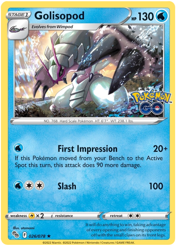 Golisopod 026/078 Holo - Español-Kantocards