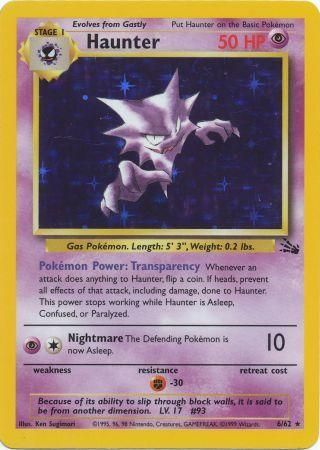 Haunter 6/62 - Holo-Kantocards