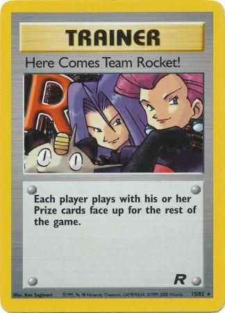 Here Comes The Team Rocket ! 15/82 - Holo-Kantocards