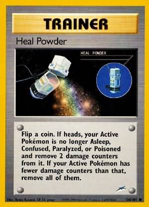 Heal Powder 104/105-Kantocards