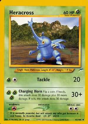 Heracross 41/105-Kantocards