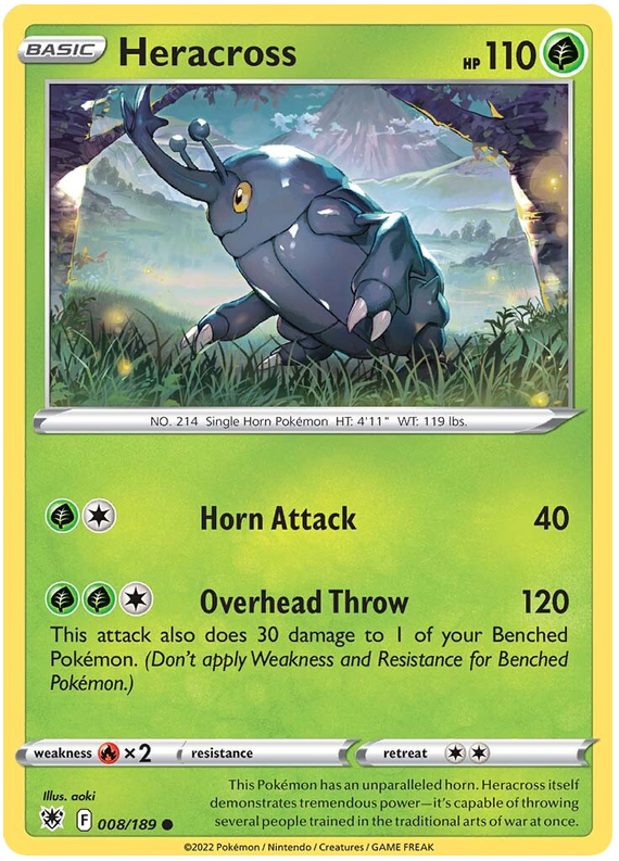 Heracross 008/189-Kantocards