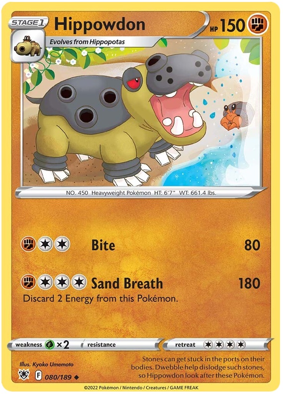 Hippowdon 080/189-Kantocards