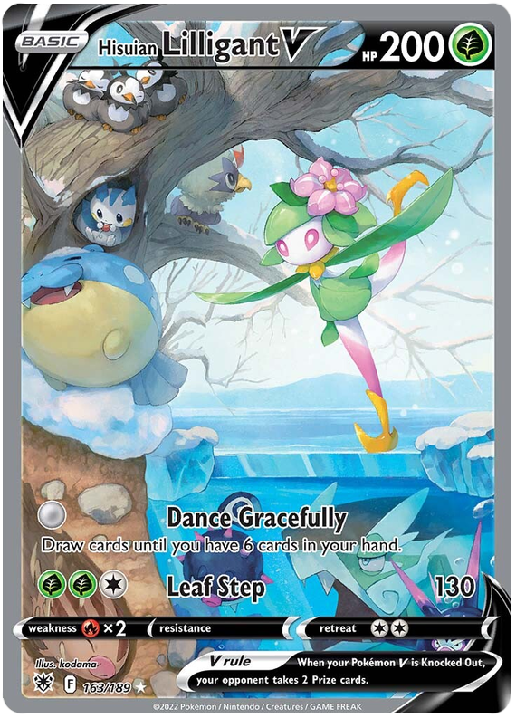 Hisuian Lilligant V 163/189-Kantocards