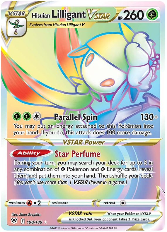 Hisuian Lilligant VSTAR 190/189-Kantocards