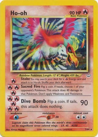 Ho-oh 7/64-Kantocards